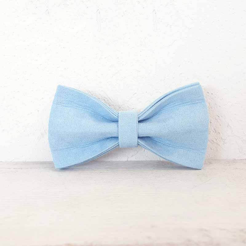 Dog Light Blue Bow Tie - Frenchiely