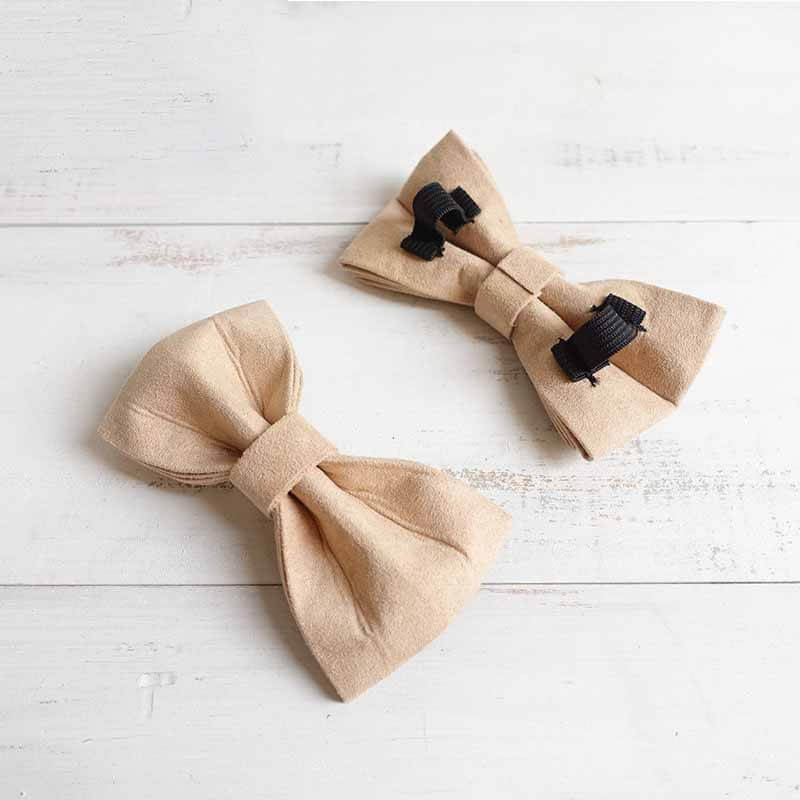 Dog Nude Bow Tie - Frenchiely