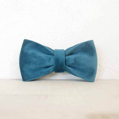 Dog Royal Blue Bow Tie - Frenchiely