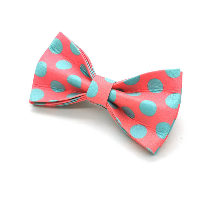 Dog Colored Polka Bow Tie - Frenchiely
