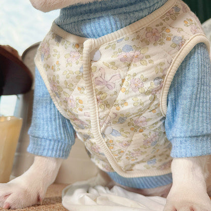 Bunny Vest Jacket Floral Sweetwinterjacketforfemalemediumdogbreeds_15