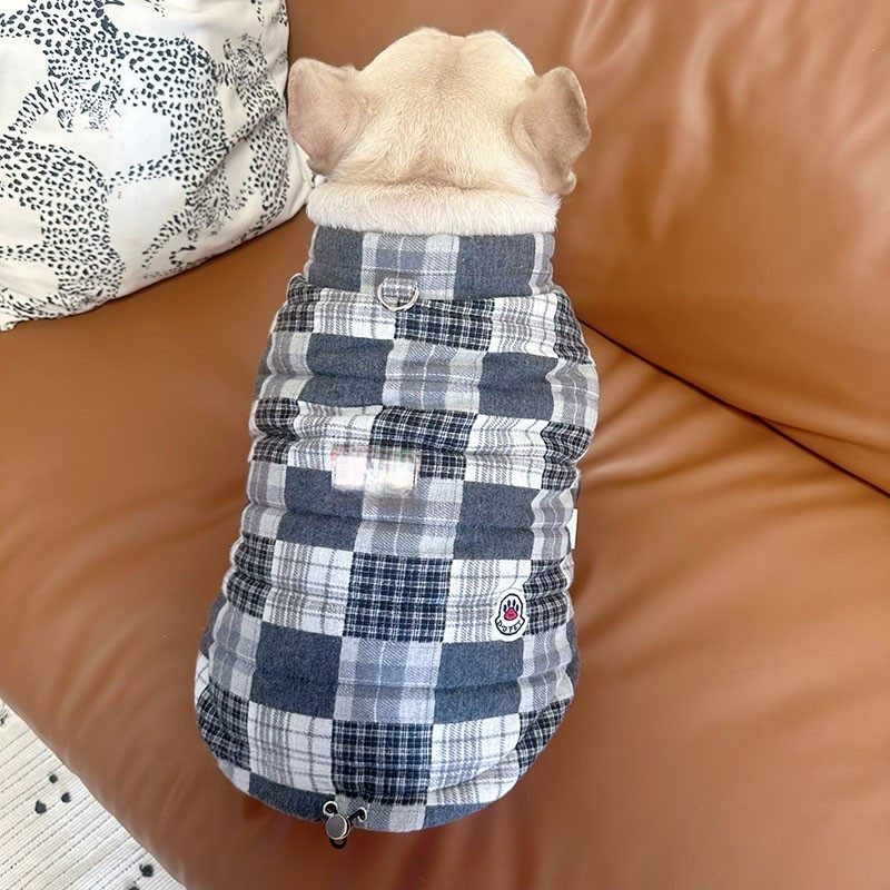 Vintage Plaid Vest Coat VintagePlaidVestCoatformediumdogbreeds_2