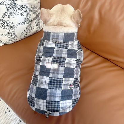 Vintage Plaid Vest Coat VintagePlaidVestCoatformediumdogbreeds_2