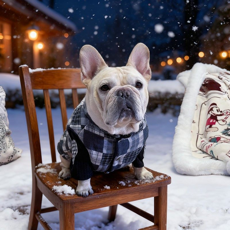 Vintage Plaid Vest Coat VintagePlaidVestCoatformediumdogbreeds_6