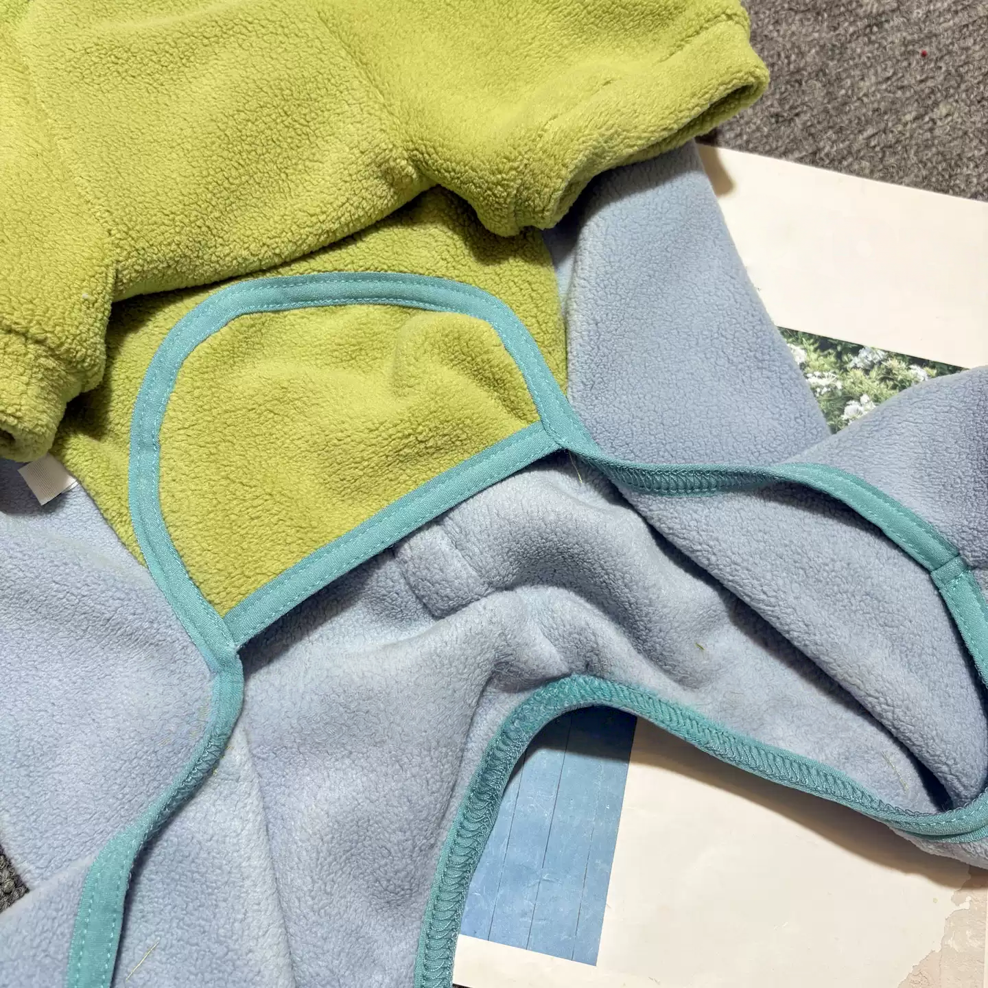 Panda PJs cutegreenpandajumpsuitpajamasformediumdogsbyFrenchiely_1