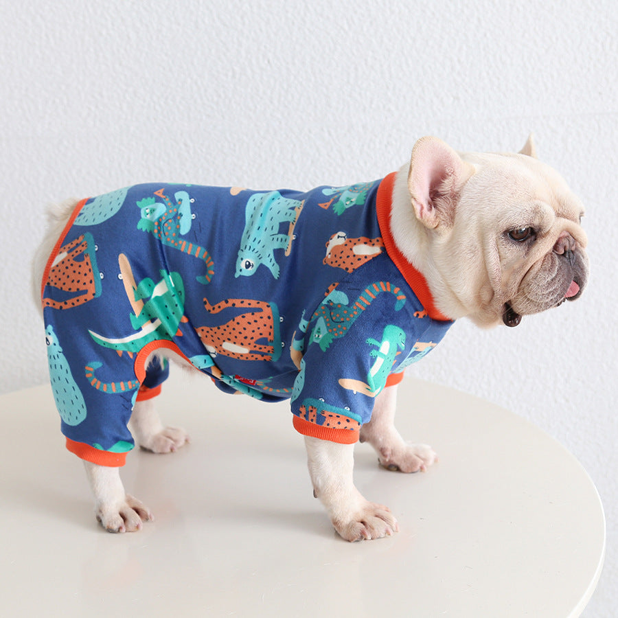 Dog Christmas Onesie PJs dogChristmasonesiejumpsuitformediumdogbreeds_15
