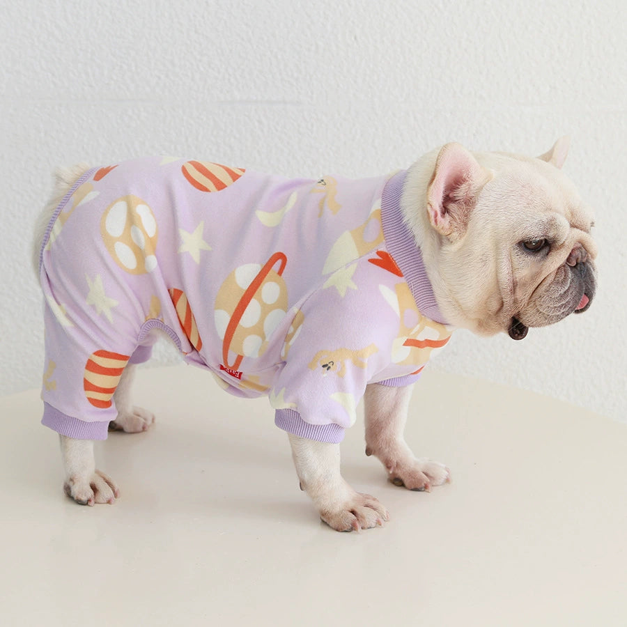 Dog Christmas Onesie PJs dogChristmasonesiejumpsuitformediumdogbreeds_3