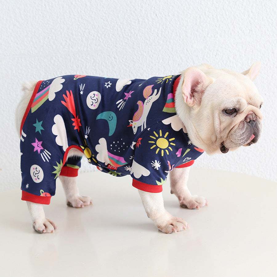 Dog Christmas Onesie PJs dogChristmasonesiejumpsuitformediumdogbreeds_6