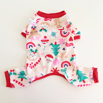 Dog Christmas Onesie PJs Gingerman dogChristmasonesiejumpsuitformediumdogbreeds_8