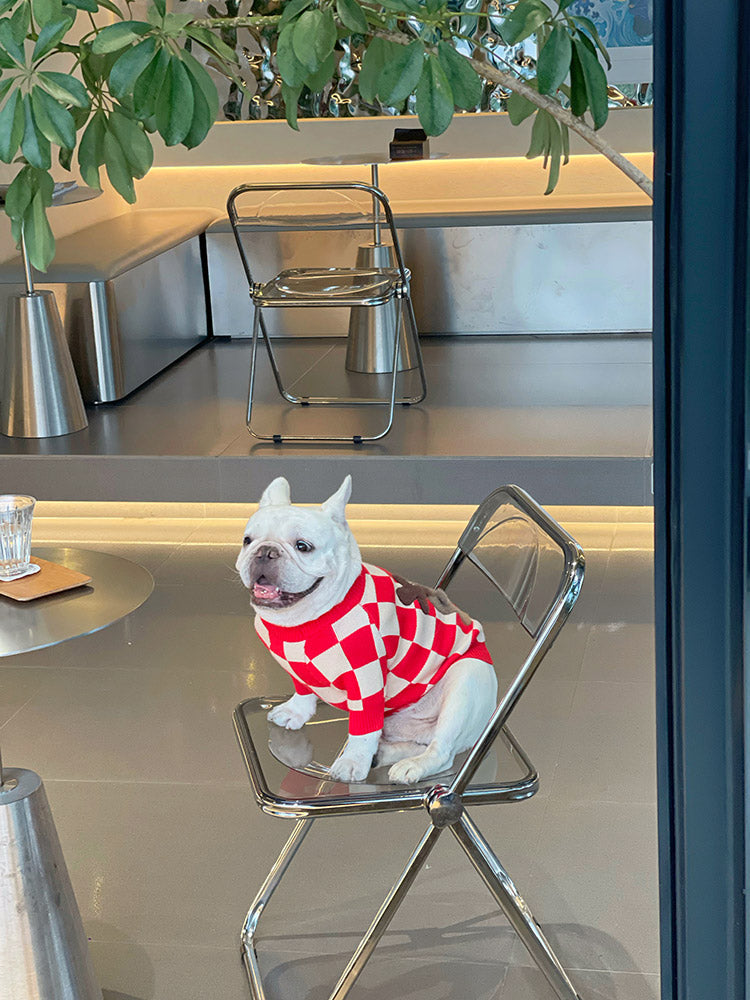 Dog Christmas Reindeer Sweater - Frenchiely