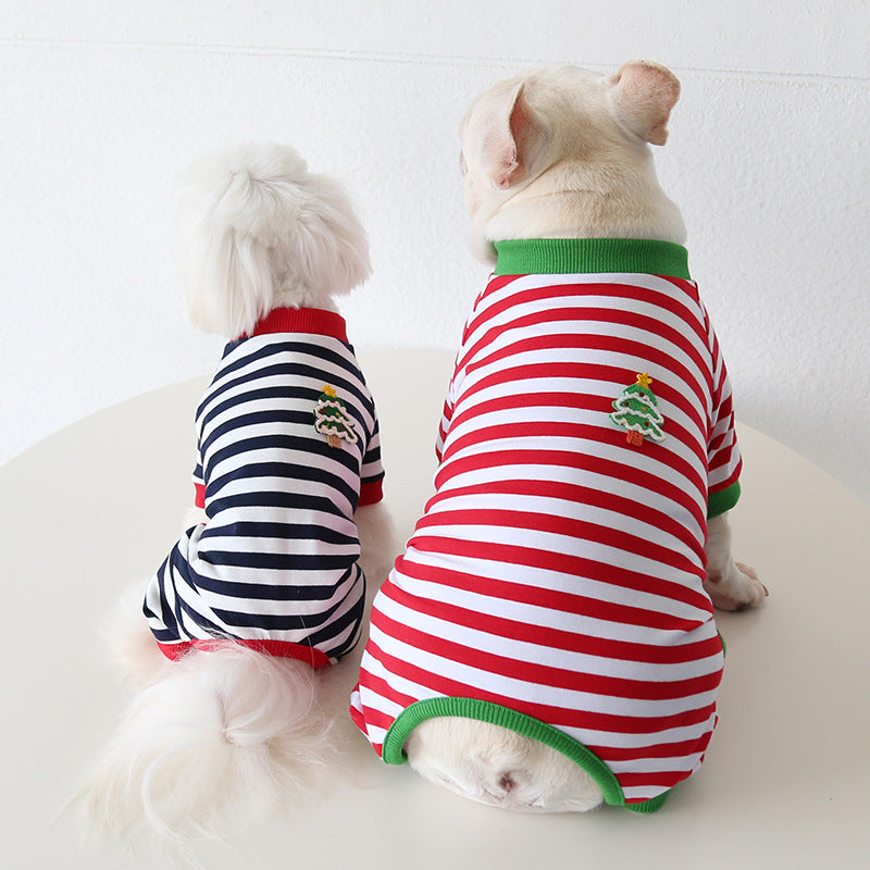 Dog Christmas Onesie Pajamas - Frenchiely
