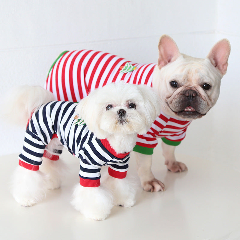 Dog Christmas Onesie Pajamas - Frenchiely