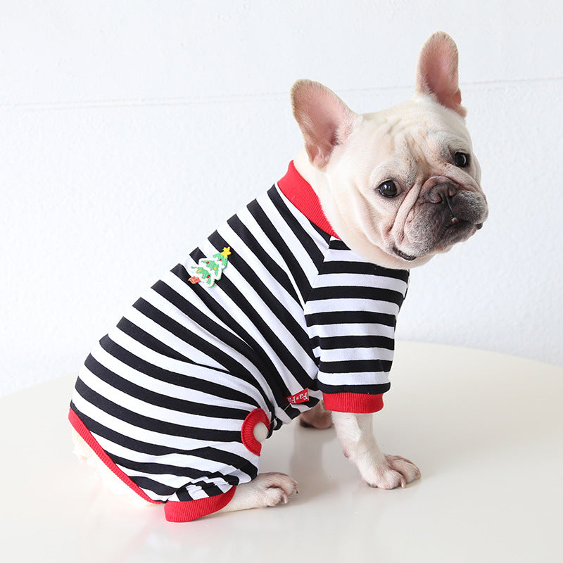 Dog Christmas Onesie Pajamas - Frenchiely