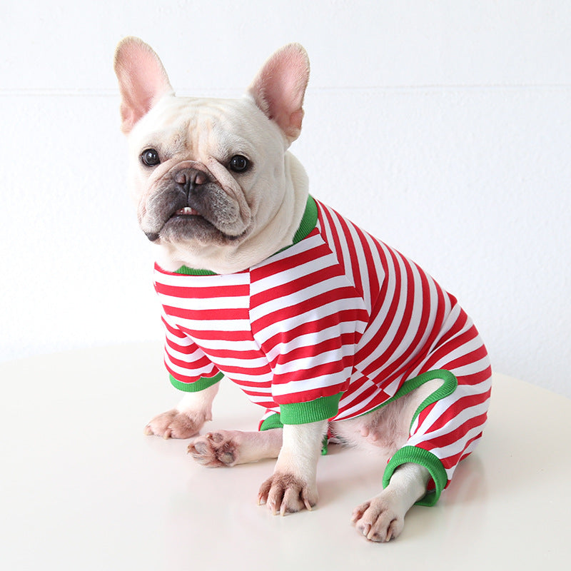 Dog Christmas Onesie Pajamas - Frenchiely