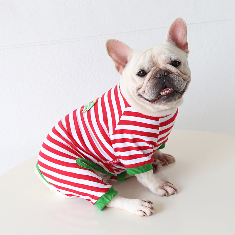 Dog Christmas Onesie Pajamas - Frenchiely