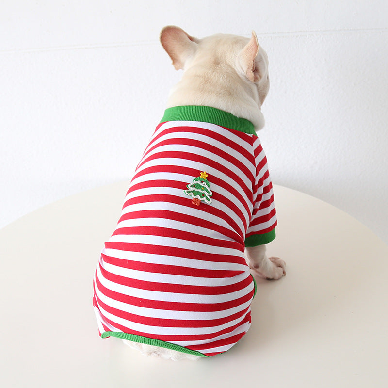Dog Christmas Onesie Pajamas - Frenchiely