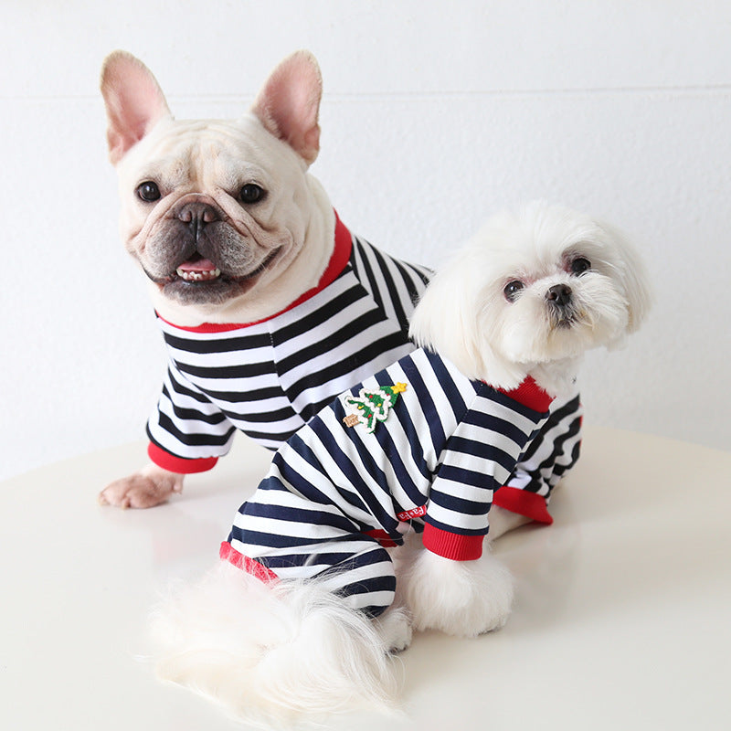 Dog Christmas Onesie Pajamas - Frenchiely