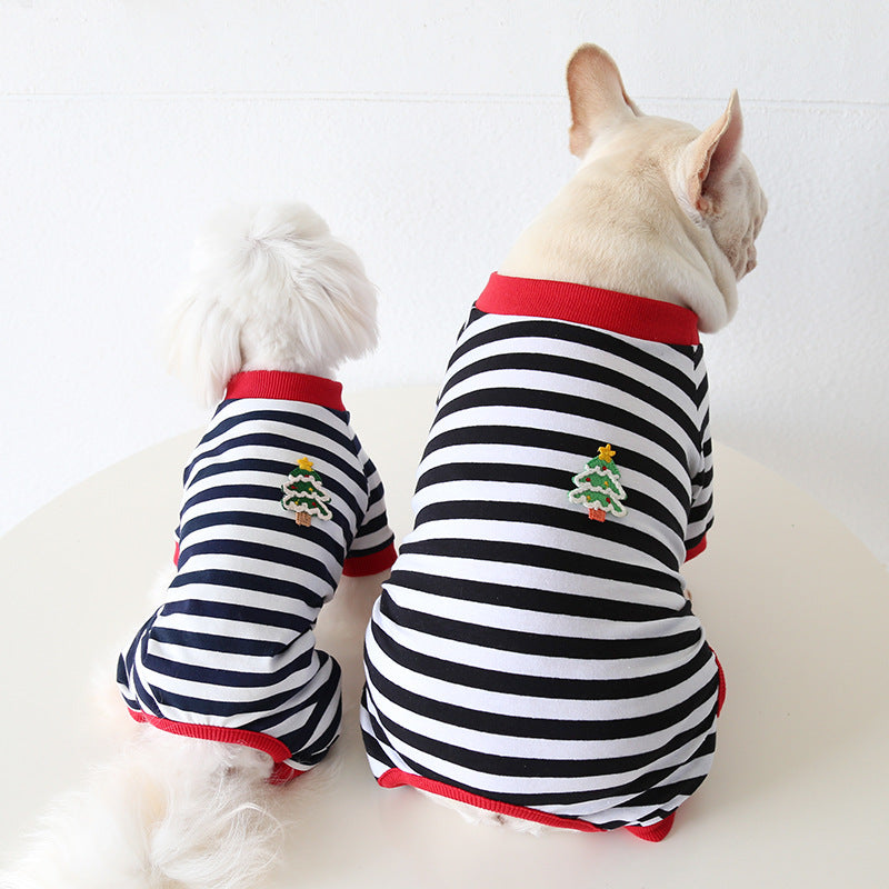 Dog Christmas Onesie Pajamas - Frenchiely