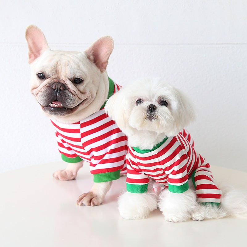 Dog Christmas Onesie Pajamas - Frenchiely