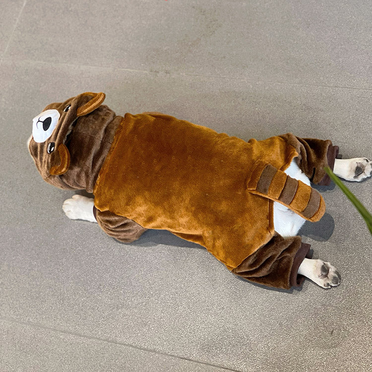 Dog Brown Dog Costume Onesie for Small Medium Dogs | Free Shipping Frenchiely Dog Brown Dog Costume Onesie for Small Medium Dogs | Free Shipping Frenchiely