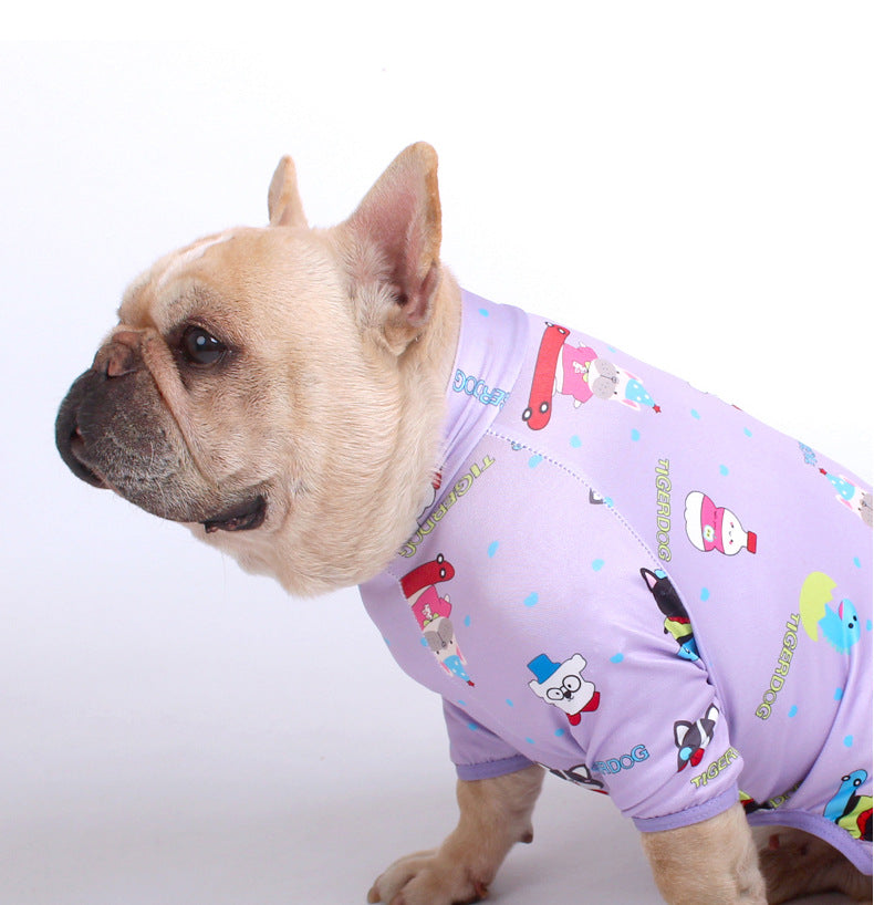 Stretchy Frenchie Onesie dogSpringstretchyonesieforFrenchBulldogs_1
