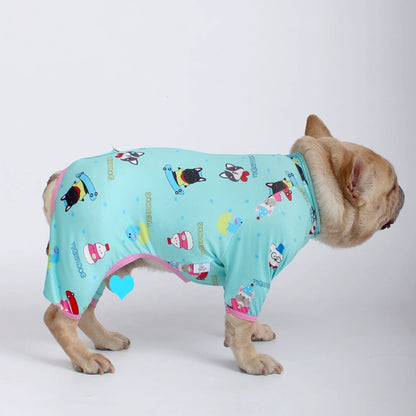 Stretchy Frenchie Onesie dogSpringstretchyonesieforFrenchBulldogs_1
