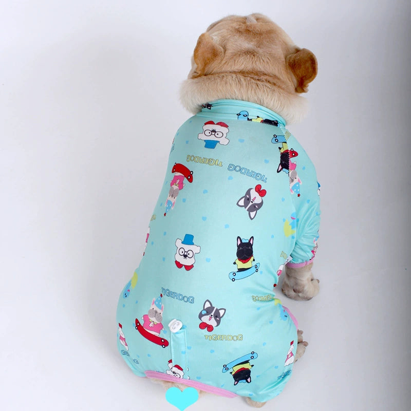 Stretchy Frenchie Onesie dogSpringstretchyonesieforFrenchBulldogs_3
