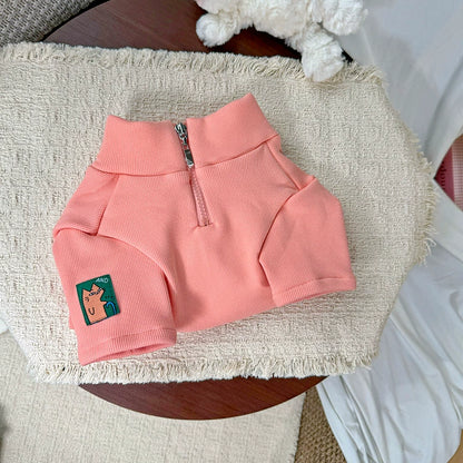 Zipper Up Fleece Lined PJs