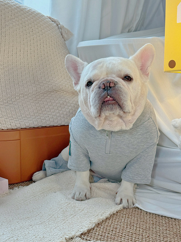 Zipper Up Fleece Lined PJs