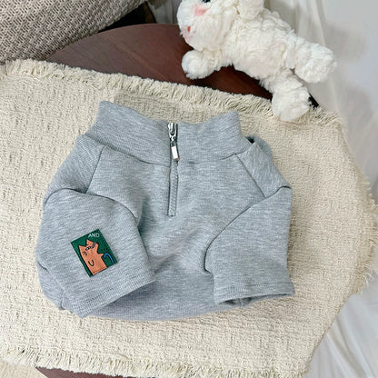 Zipper Up Fleece Lined PJs