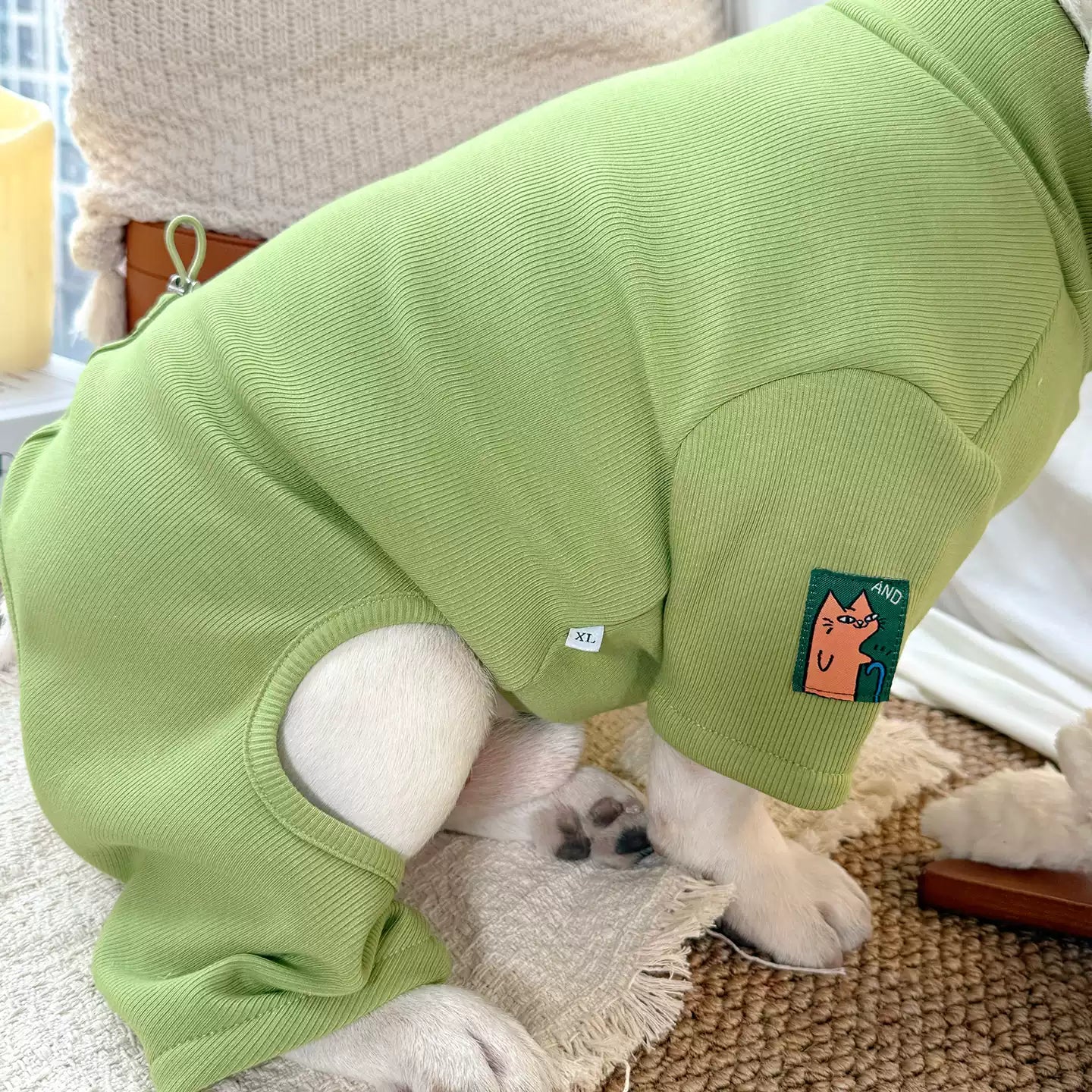 Zipper Up Fleece Lined PJs