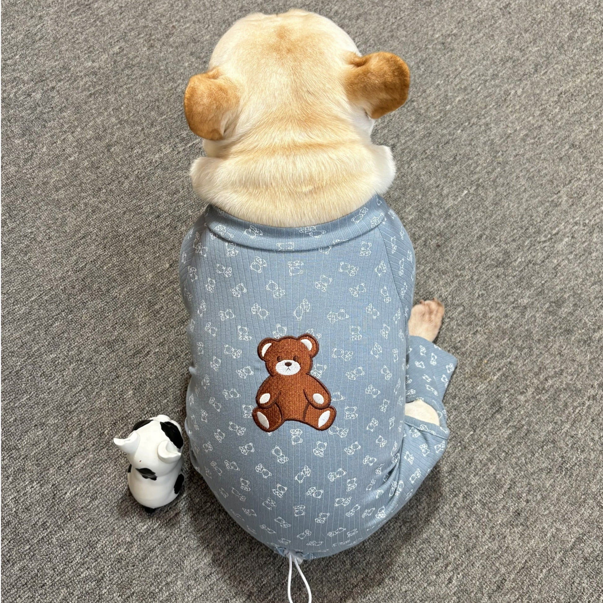 Blue Bear Pajamas dogbearonesiepajamasforsmallandmediumdogbreeds022_12