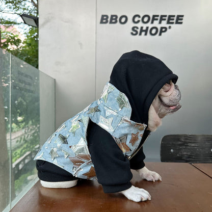 Dog Fancy Emoji Hoodie dogblackhoodiesweatshirtformediumdogbreedswithemojipatterns_3