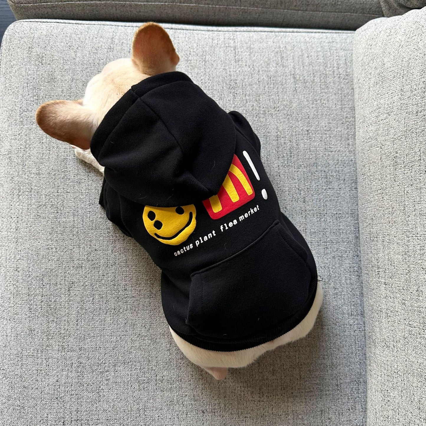 Dog Fancy Emoji Hoodie dogblackhoodiesweatshirtformediumdogbreedswithemojipatterns_6