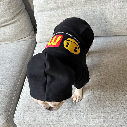 Dog Fancy Emoji Hoodie dogblackhoodiesweatshirtformediumdogbreedswithemojipatterns_8