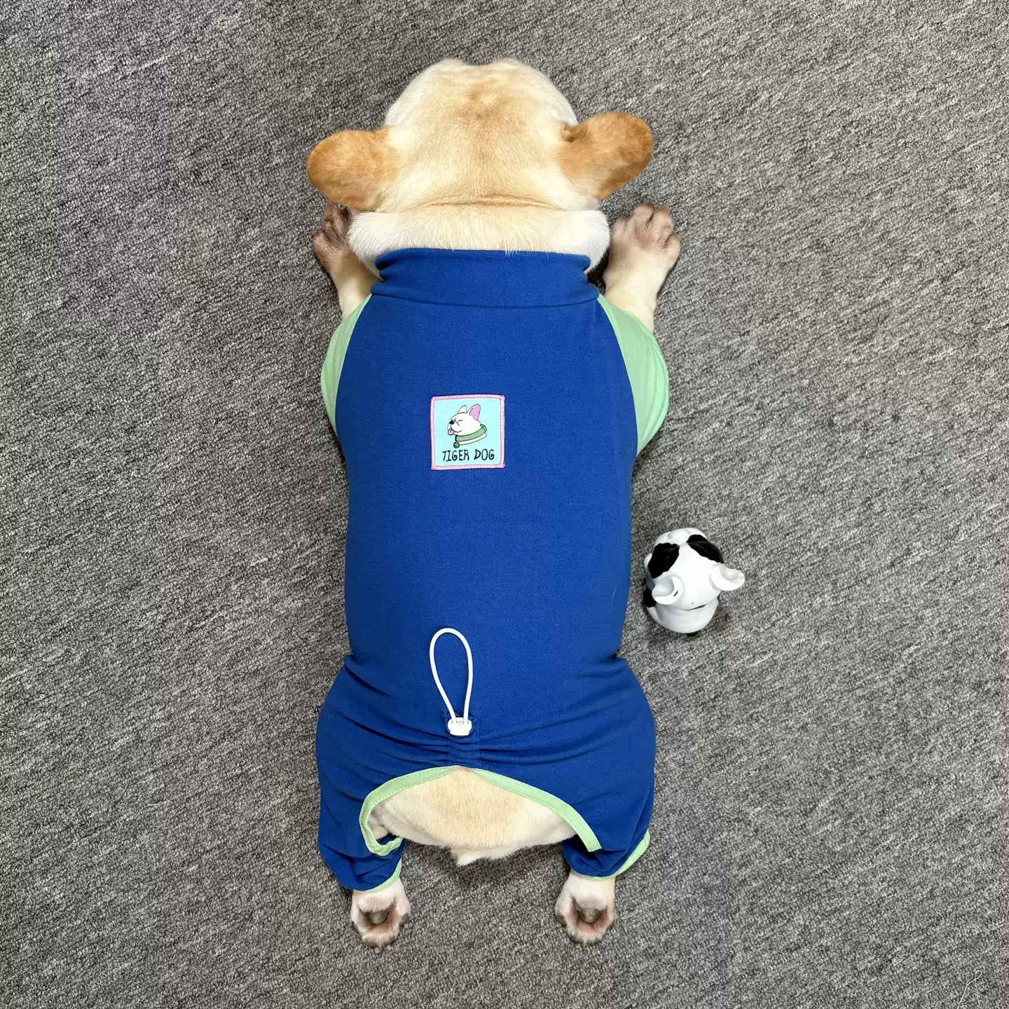 Blue Jammie dogblueadjustablejumpsuitpajamasbyFrenchiely_1