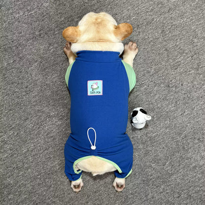 Blue Jammie dogblueadjustablejumpsuitpajamasbyFrenchiely_1