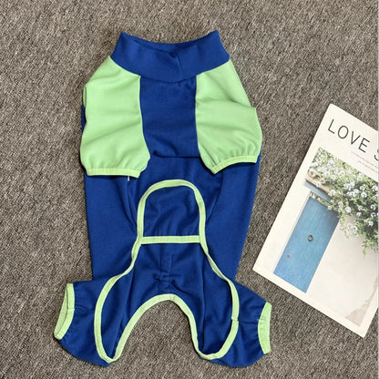 Blue Jammie dogblueadjustablejumpsuitpajamasbyFrenchiely_3