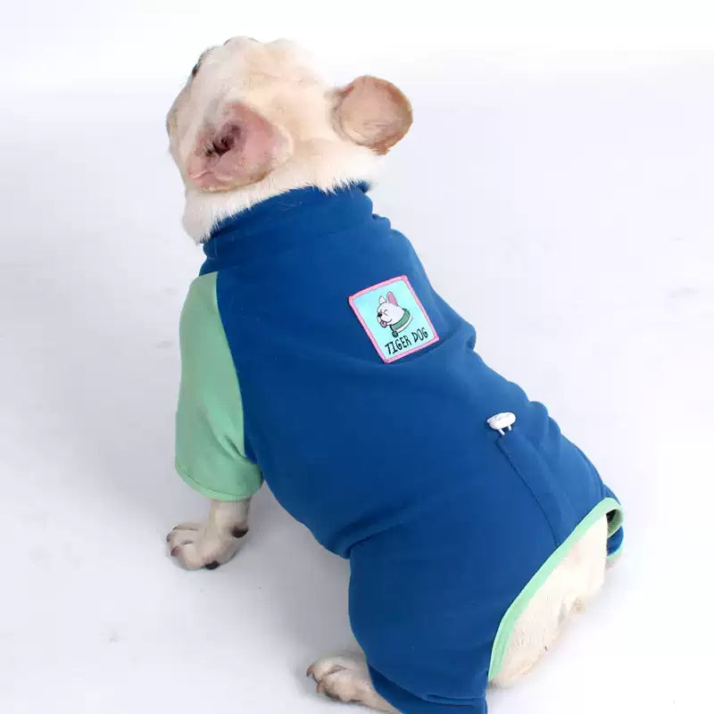 Blue Jammie dogblueadjustablejumpsuitpajamasbyFrenchiely_3