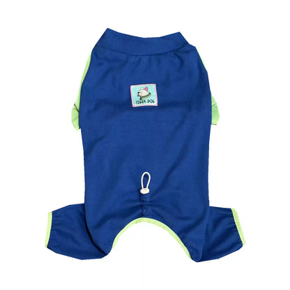 Blue Jammie dogblueadjustablejumpsuitpajamasbyFrenchiely_4