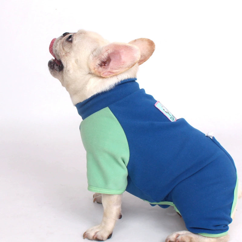 Blue Jammie dogblueadjustablejumpsuitpajamasbyFrenchiely_6