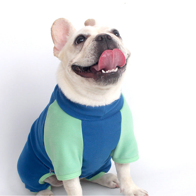 Blue Jammie dogblueadjustablejumpsuitpajamasbyFrenchiely_9