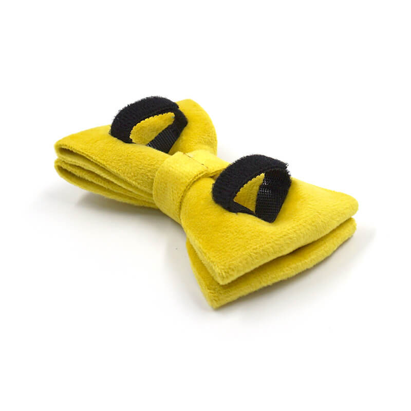 Dog Bright Yellow Bow Tie - Frenchiely