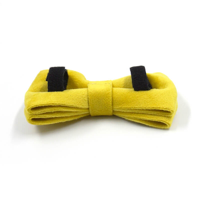 Dog Bright Yellow Bow Tie