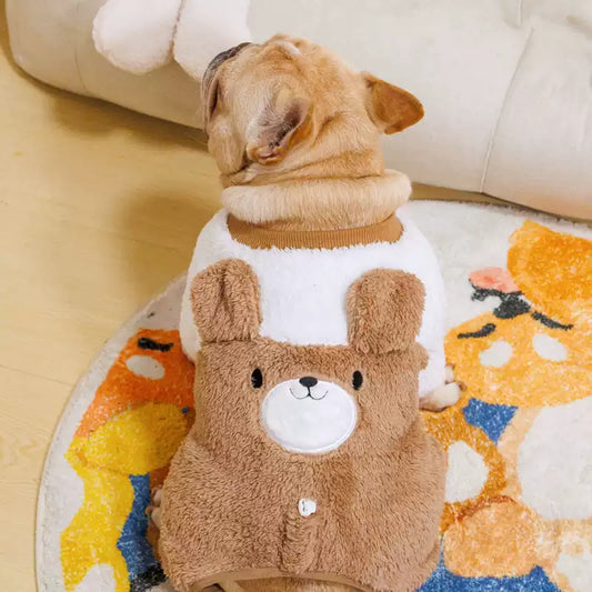 Warm Bear PJs dogbrownbearjumpsuitpajamasbyFrenchiely_1