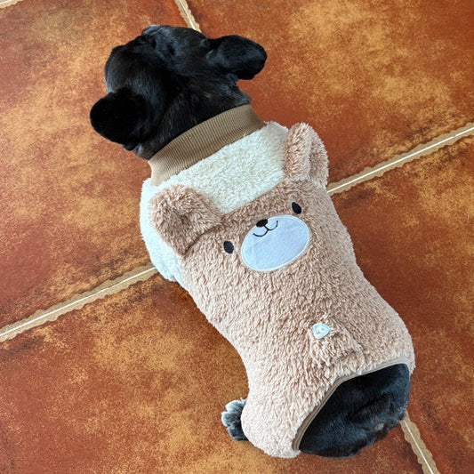 Warm Bear PJs dogbrownbearjumpsuitpajamasbyFrenchiely_2