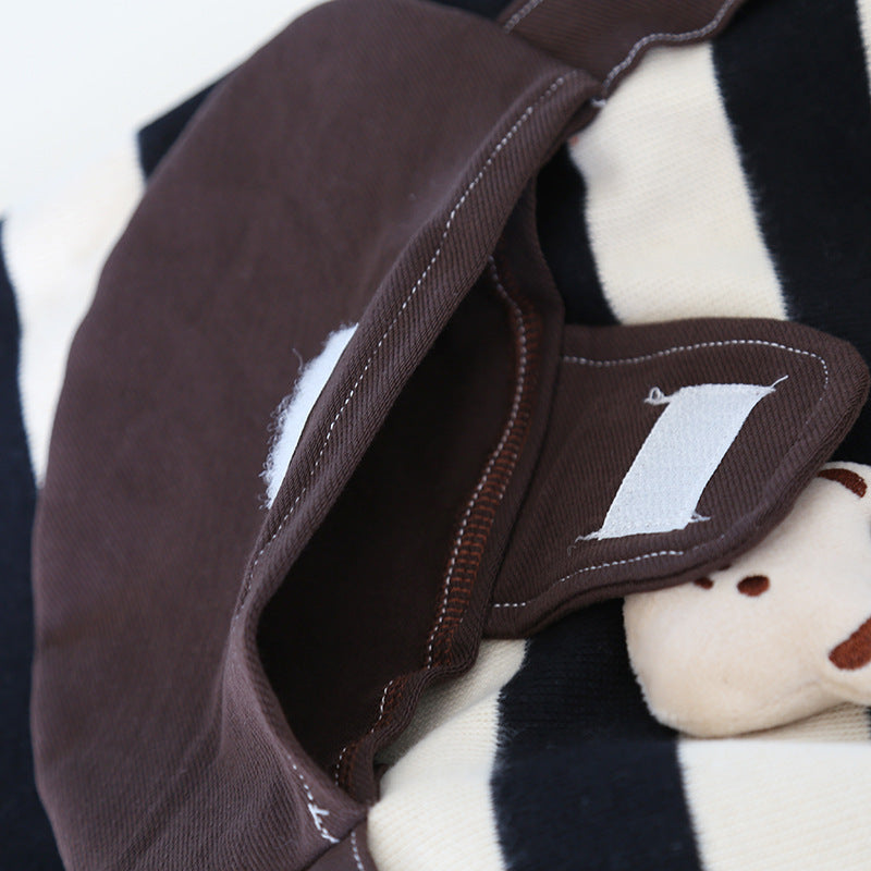 Stripe Bear Shirt dogbrownstripebagshirtformediumdogbreeds_7