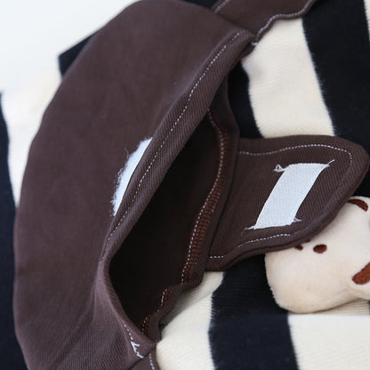 Stripe Bear Shirt dogbrownstripebagshirtformediumdogbreeds_7