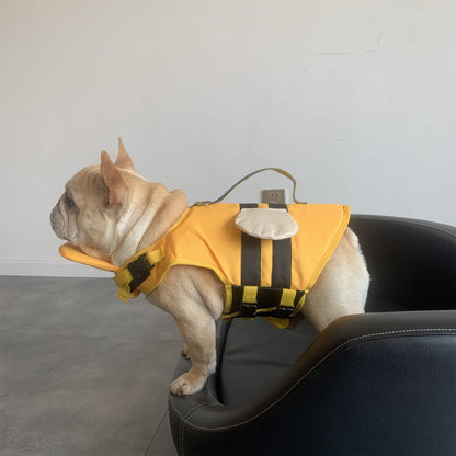 dog summer swimming life jacket lifesaver for medium dogs 