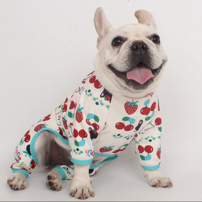 Cartoon Print Onesie dogcartoonprintonesiepajamasformediumdogsbyFrenchiely_9